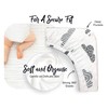 100% Organic Cotton Pack n Play Mini Crib Sheet 2