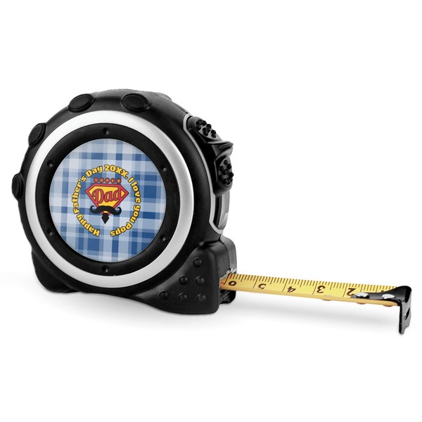 Personalized Hipster Dad Tape Measure - 16 Ft