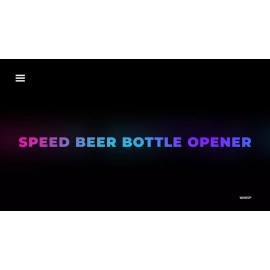 WineOp 5 Pack Speed Beer Bottle Opener for Bartenders Party Stainless(3 Silver 2 Black)