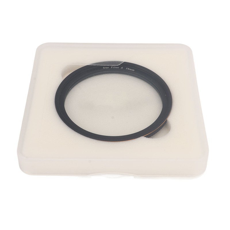 Star Filter 6 Line High Definition Coating Adjustable Cross Screen