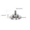 sourcing map Flat Contact Points 15mm Dia 5mm Length M2.5
