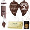 Memorial Wind Chimes for Outside, Sympathy Gift for Loss of