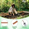 XQSL 2 PCS 46.5in Wooden Shovel Handle Replacement (118cm)