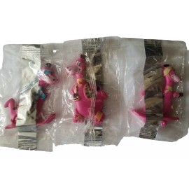 Post Cereal 1991 Pebbles 2.75" PVC Dino Sports Figure Toys Set