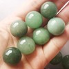 Manekieko 7-Piece Natural Green Aventurine Crystal Ball Set, 20 mm
