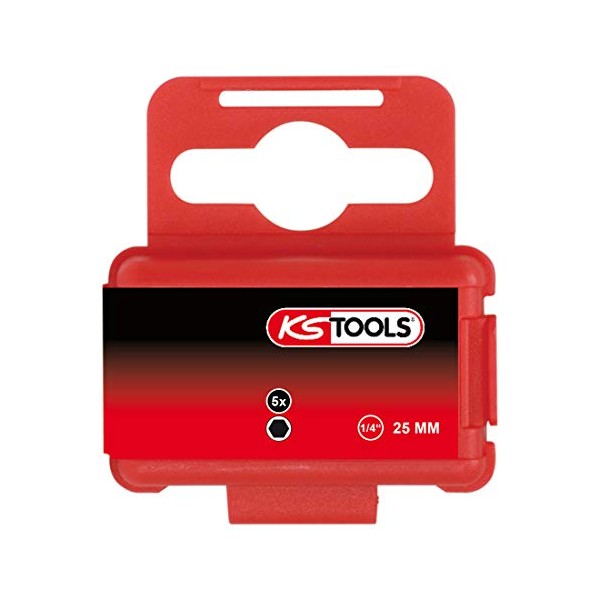 KS Tools Classic 911.3615 1/4 Inch Hex Bit 25 mm