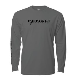 Denali Performance Fishing Men’s Teaser UPF 50+ ProtectUV Mega Solar Smoke Large