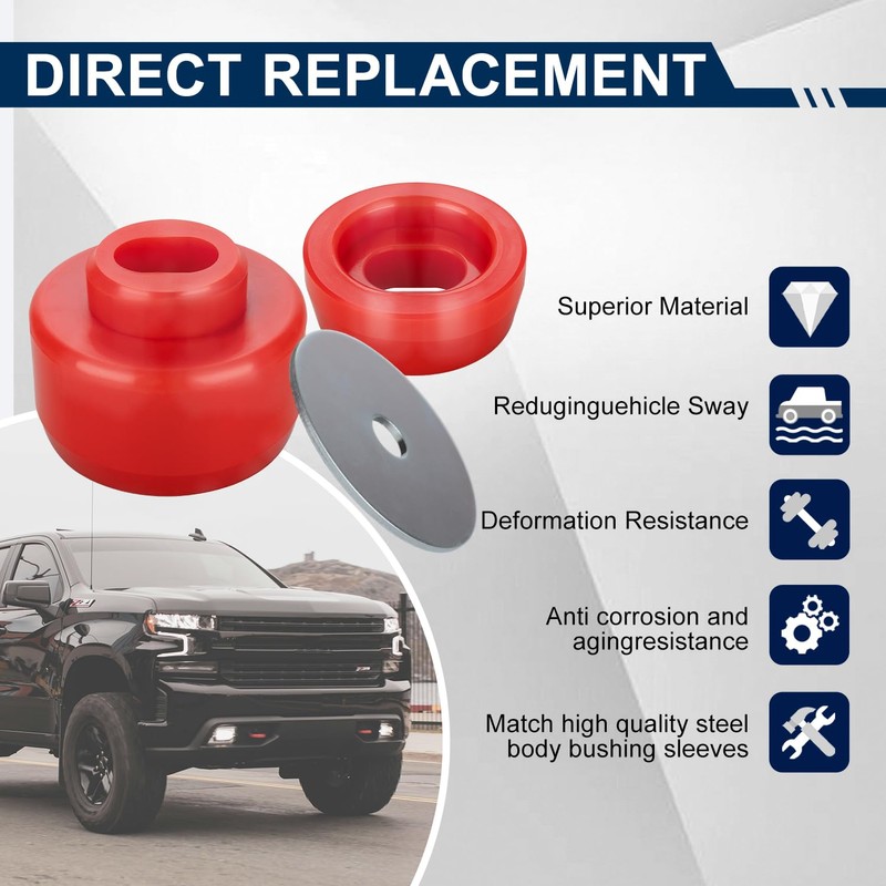 7-141 Polyurethane Body & Cab Mount Bushing Kit for 1999-2014