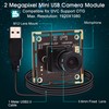 ELP Camera 1080P Webcam H.264 Low Light USB Camera Mini