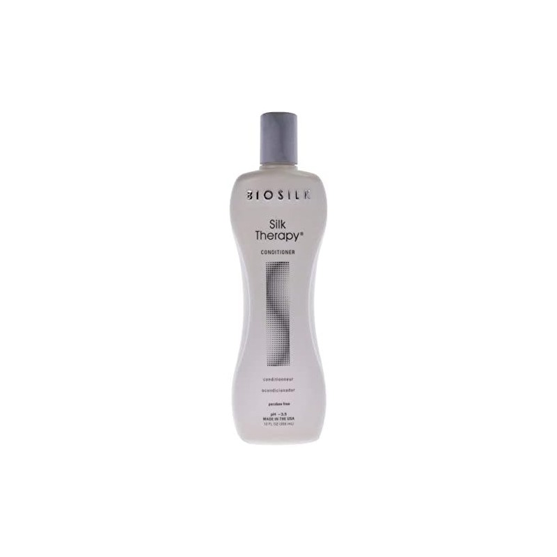 Silk Therapy Conditioner by Biosilk – 12 oz Unisex Hair