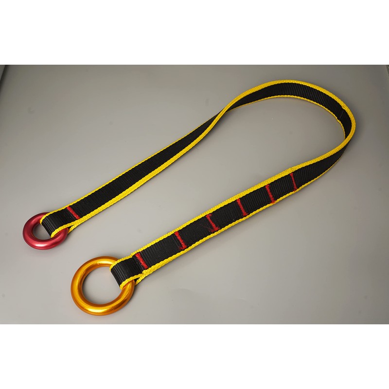 SOB Aluminum Rappel Ring Climbing Ring 40KN/22KN Pack of 2