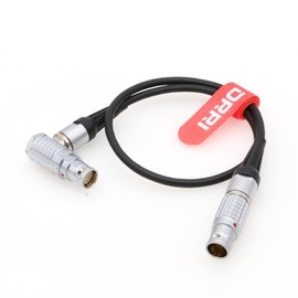 DRRI Tiffen Steadicam M-1 M2 Ultra/Master 2B 3Pin to 8Pin Female Right Angle 24V Power Cable for Alexa 35，Alexa Mini，Alexa Mini LF and Amira