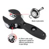 Ratchet Tubing Cutter, Tube Cutter 5/16"-1-1/8" Compact 2-in-1 Pipe Cutter