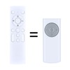 HZIME New Replacement Remote Control Compatible for Vornado Table Fan