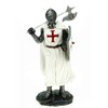 Golden Future Crusader with Axe Standing 18 cm