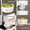Kaibrite Rotating Kitchen Storage Rack, Multi-Layer Revolving Basket Kitchen Shelf