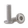 10Pcs Hex Socket Flanged Button Head Screws Stainless Steel Hexagonal