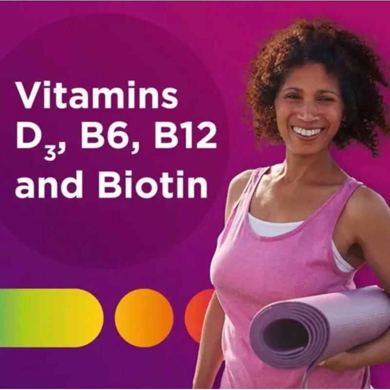 Centrum Mujer Gomitas Multivitamínicas 170 Pzas Vitaminas Esenciales Salud Energía
