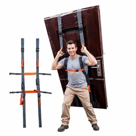 Storbuffs Furniture Moving Straps for One Person, Heavy Duty Lifting Strap System with Adjustable Carrying Belt for Appliances, Refrigerators, Doors, Cabinets, Panels and Boxes