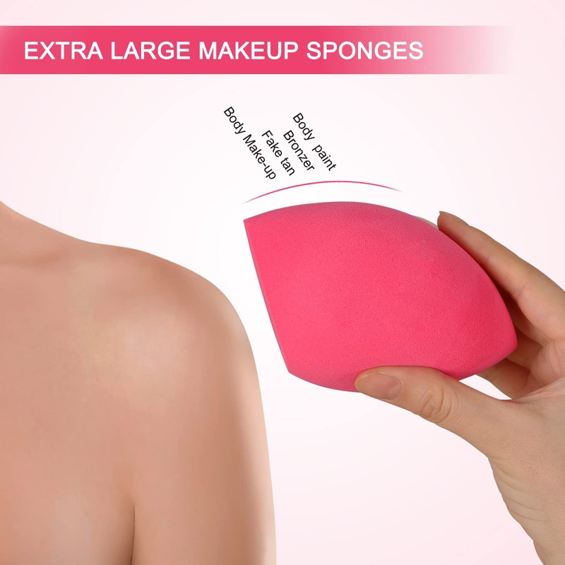 EXTRA LARGE 11CM Make Up Beauty Sponges Blender BIG for