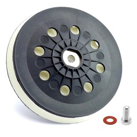 492286 D125 (5-Inch) Soft Sanding Pad Fit for Festool ETS 2 125, ETS EC 125, LEX 125, Jetstream Sanding Pad, 8 Holes
