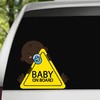 Baby on Board Sticker – Safety Warning Decal for Cars,