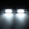 2pcs LED License Plate Light Error Free for M-erc-edes for