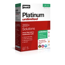 Nero Platinum Unlimited | Video Editing | Backup | Manage and Play Media | 8K | Photos | Music | PC Tuneing | 1 PC | Windows 11 / 10 / 8 / 7