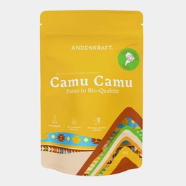 Andenkraft Bio Camu Camu Pulver, Deine Tagesportion Vitamin C, Perfekt im Smoothie, Porridge oder Shake