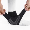 Ultralight Slim High-Elastic Sports Style Ankle Support Wrist Knee Calf Band Left/S