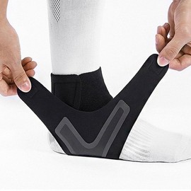 Ultralight Slim High-Elastic Sports Style Ankle Support Wrist Knee Calf Band Left/S