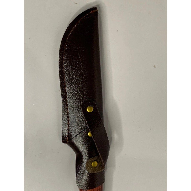 CUSTOM LEATHER SHEATH for Buck 119 Knife – Handcrafted Premium