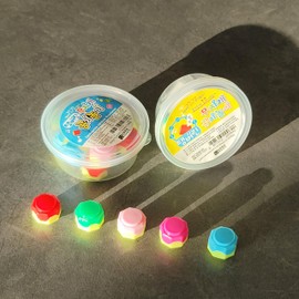 H·B·R·G Gonggi Korean Jacks Stone Game Tossing Korean Folk Traditional Games, Hand-Eye Coordination Game (5 Pcs) (Package Color Random) / 공기 한국 전통