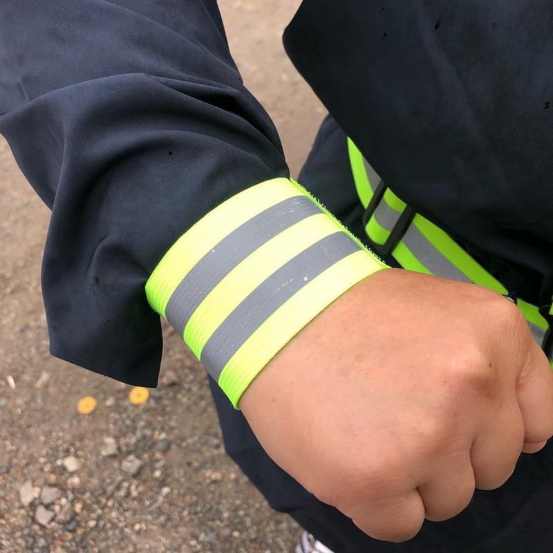 Set of 4 reflectors clothing reflective tape, reflective bands set,