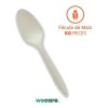 We Care - Cuchara Desechable 100 Biodegradable