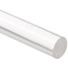 American Educational Acrylic Friction Rod, 3/8" Diameter, 10" Length (Bundle