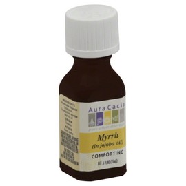 Aura Cacia Prec Ess, Myrrh Jojoba, .5 oz ( Multi-Pack)2