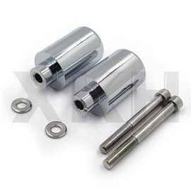 SMT-Aluminum Frame Slider Crash Protector Compatible With 1999-2007 Suzuki Hayabusa Gsxr 1300 Gsx1300R Chr [B00RUEMPRK]