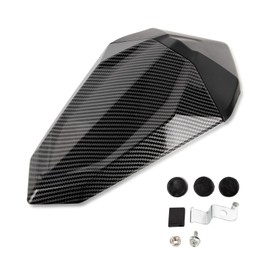 PSLER Motorcycle Rear Passenger Pillion Seat Cowl Fairing Cover Tail Cover for Z500/Z500 SE Ninja 500 2024-2025(Carbon)