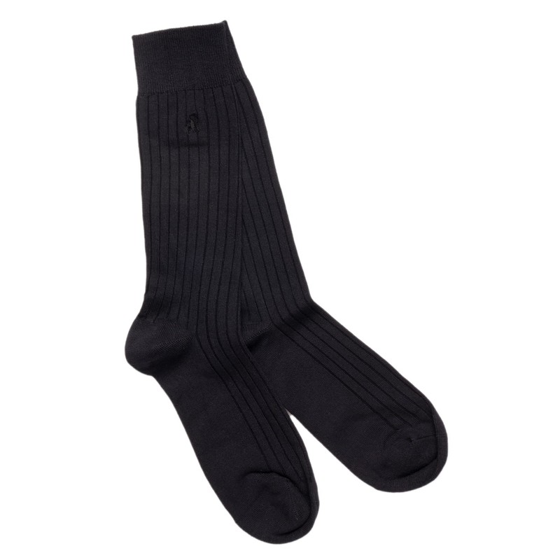 SWOLE PANDA Plain Comfort Cuff Bamboo Sock Bundle - Four