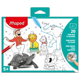 Maped 831216Ac Colouring Pocket Games