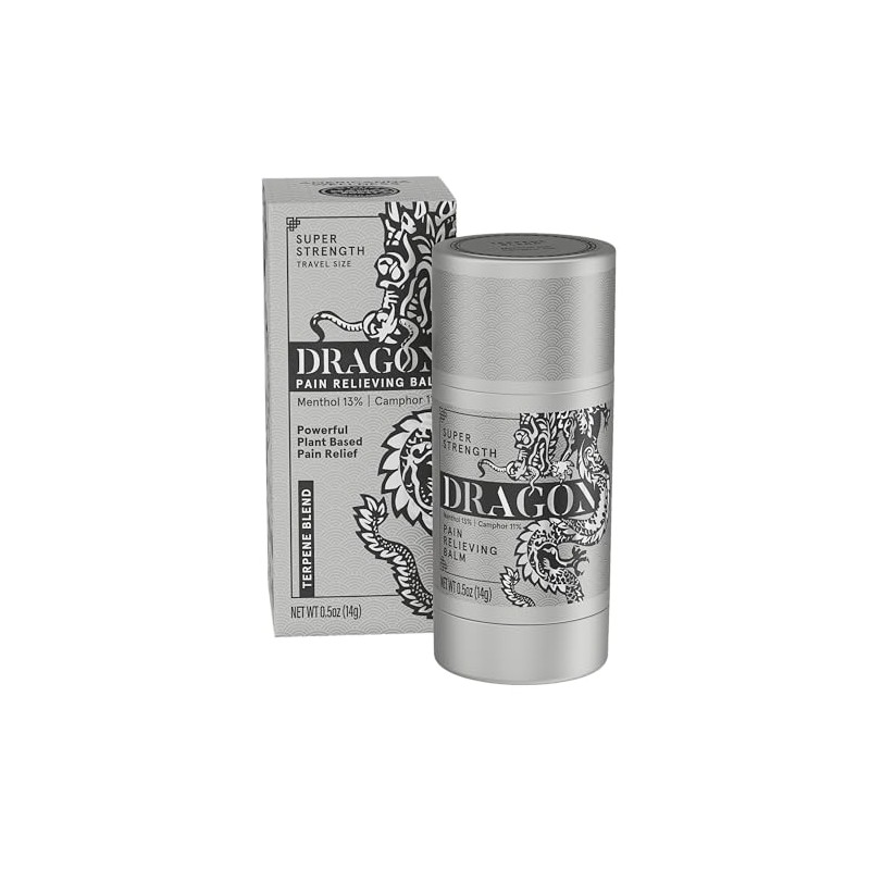 Americanna Wellness Dragon Balm Travel Roll-on Super Silver Strength Travel
