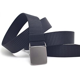 Kira Sutsu 1.5 inch Nylon Utility Men Belt Outdoor Web Belt with Zinc Alloy Buckle gift for Men