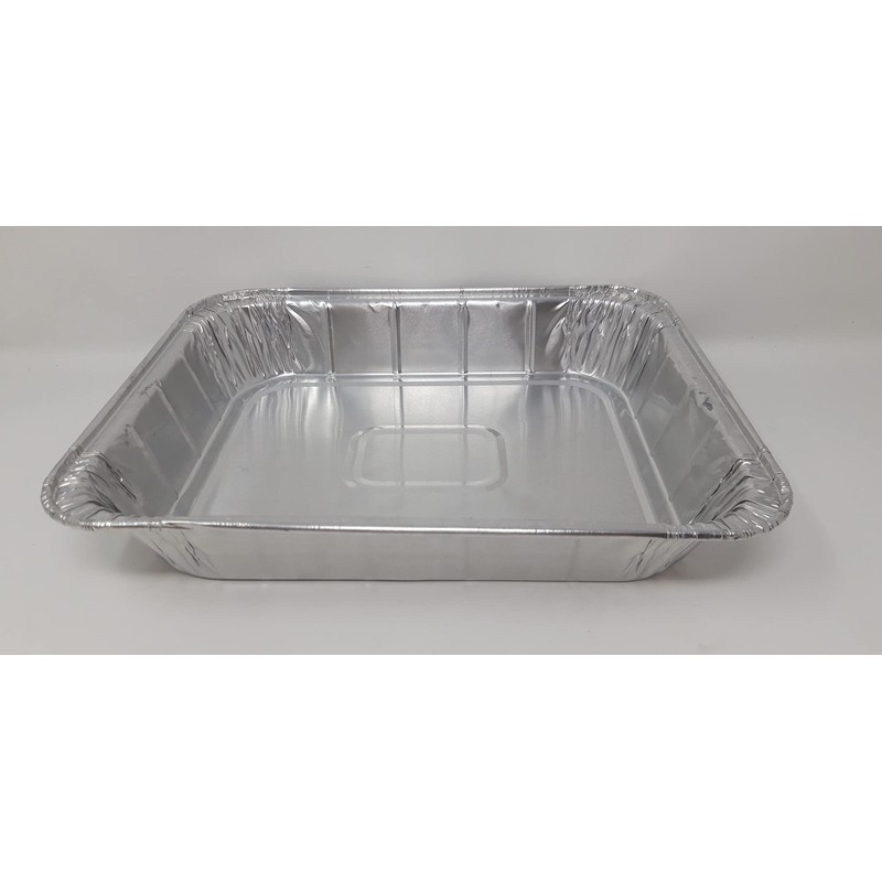 12 x Aluminium Foil Deep Rectangular Roasting Oven Baking Dish