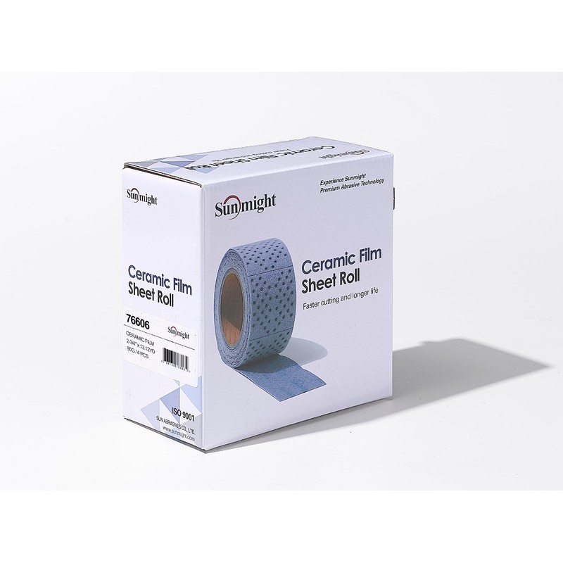 Sunmight Ceramic Film 2.75" X 13.12yd 80G Grip Sheet Roll,