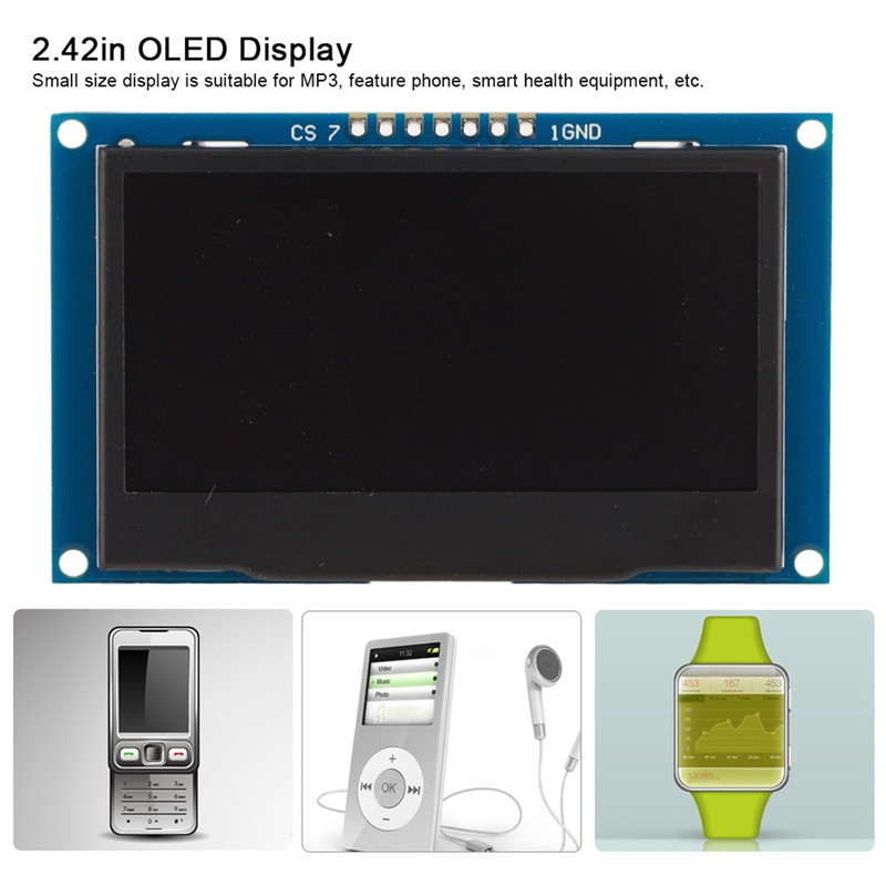 2.42 OLED Display Module Liquid Crystal Screen for Industrial Using