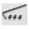 Kitaco 0900-004-05012 Enameled Set Flat Tip M5X12/3 Pieces