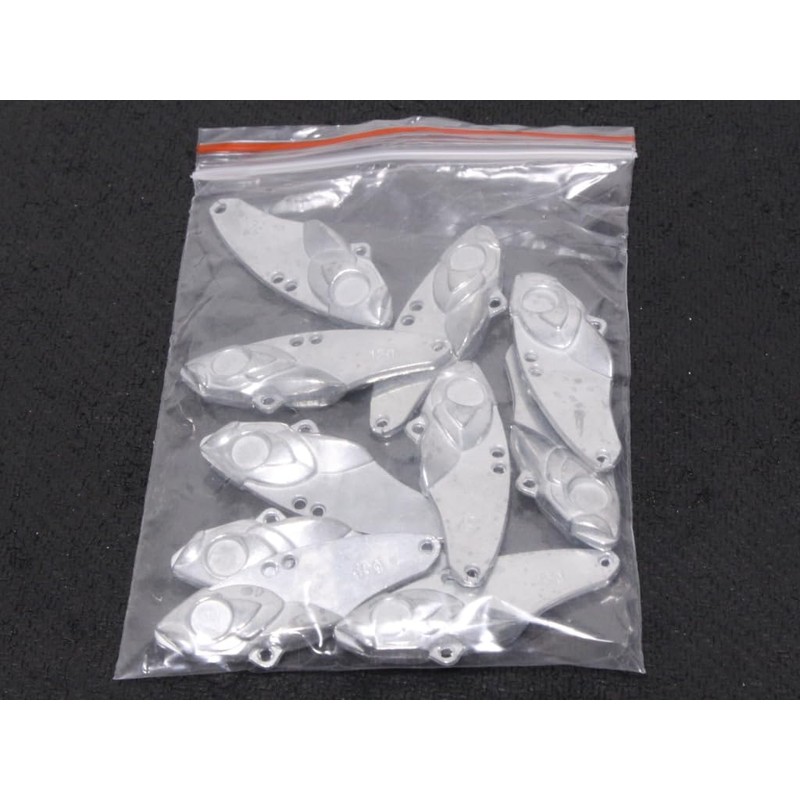 wLure Fishing Lures Metal Blank Unpainted Blade Lipless Jigging 10
