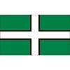 5" devon flag england uk car auto sticker decal usa made