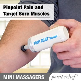 Point Relief Mini Massager for Handheld Targeted Massage Therapy Relieve Muscle